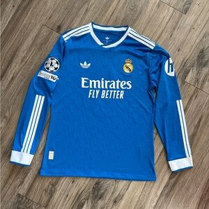Real Madrid away long sleeve jersey